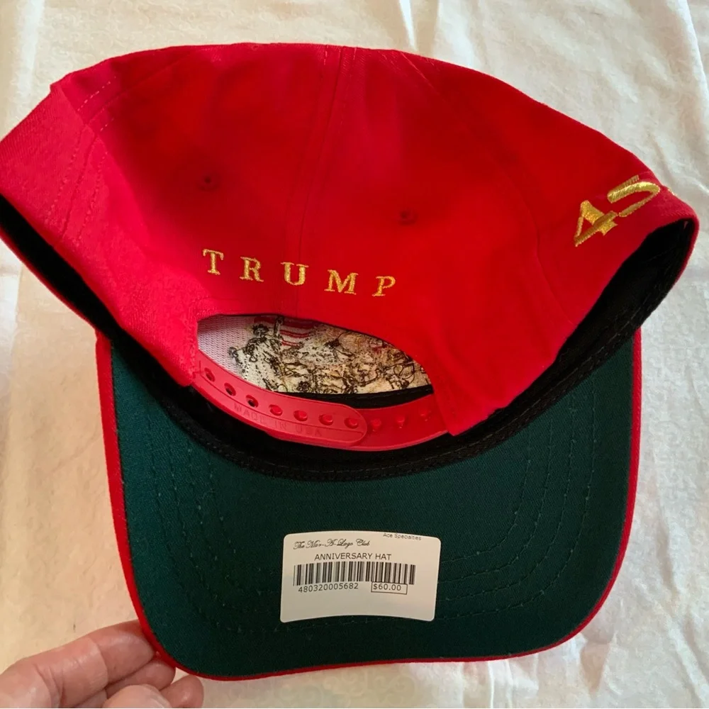New 2026 Trump 250th Anniversary Hat CF Cali- Fame Headwear 45-47 Red USA